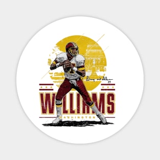 Doug Williams Washington Player Skyline Magnet